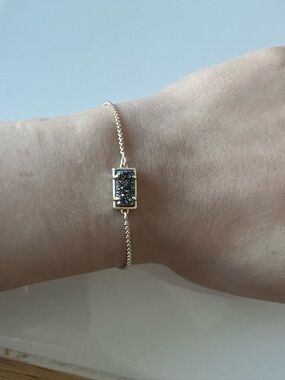 Kendra Scott Phillipa Bracelet | Gold with Multicolor Drusy